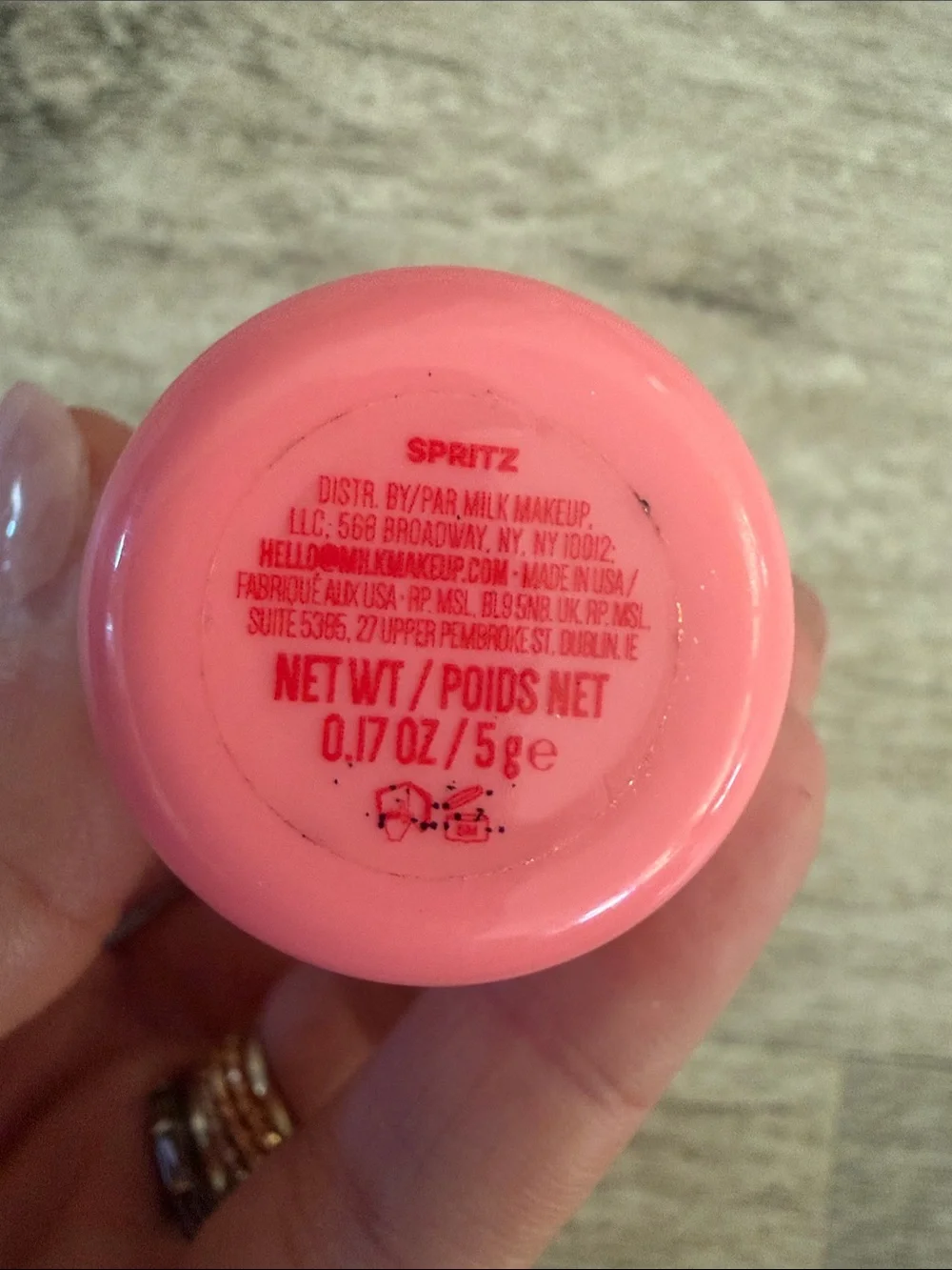 Milk Makeup cooling jelly in color spritz $26 retail